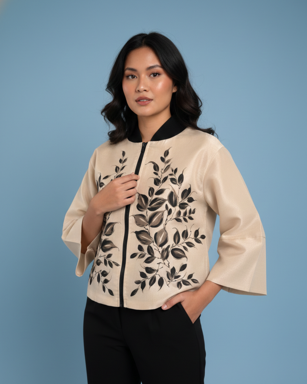 Organza Filipiniana Kimona Thalia