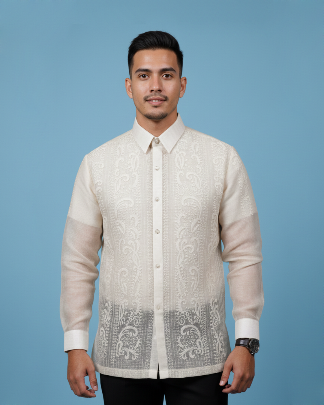 Piña Silk Barong Tagalog Leo