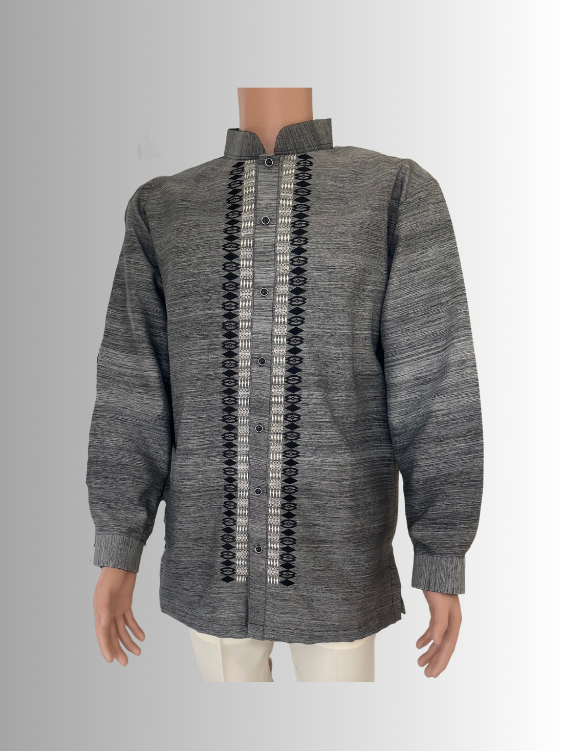 Barong Julius Piña Black Jusilyn