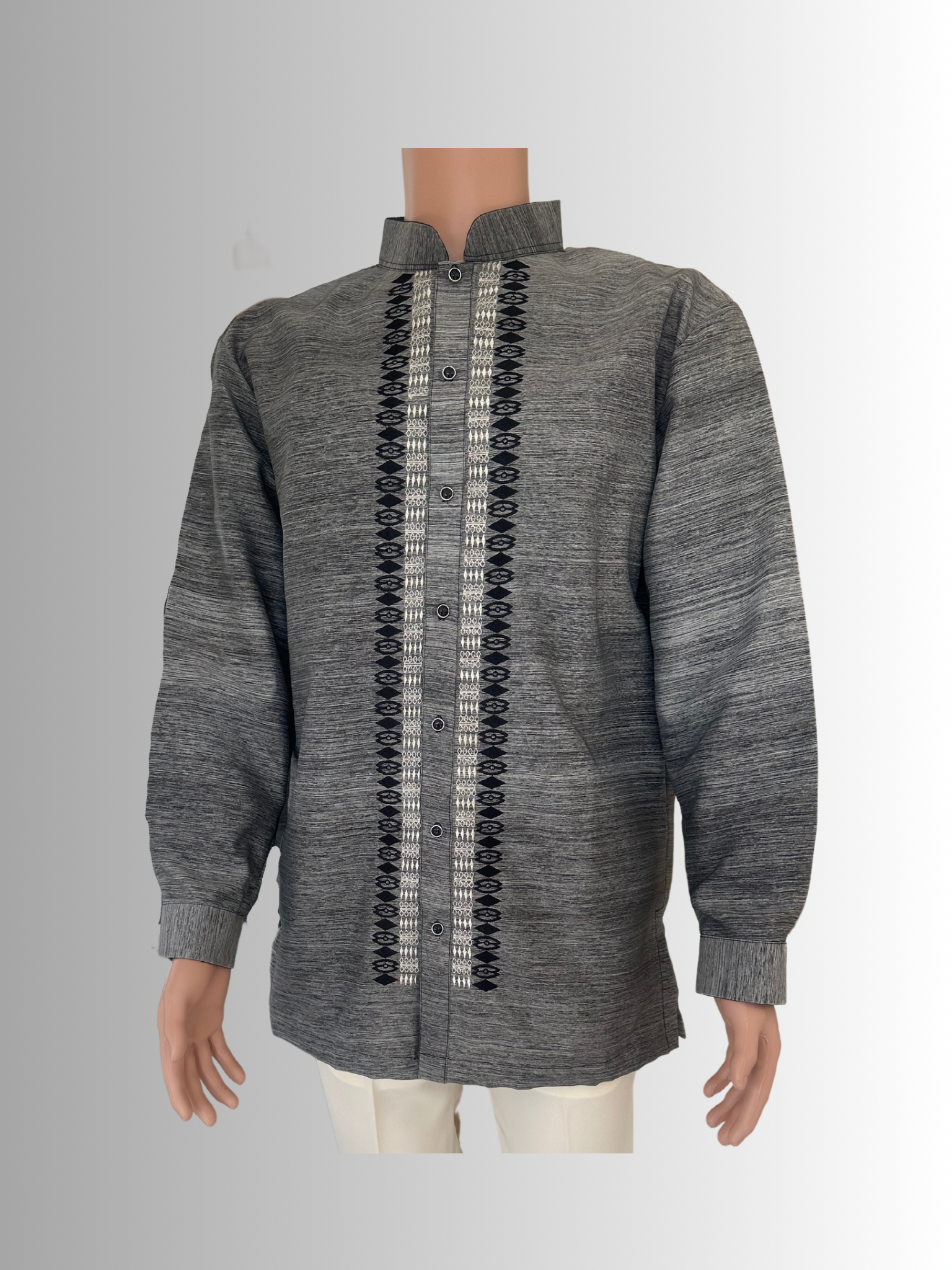 Barong Julius Piña Black Jusilyn