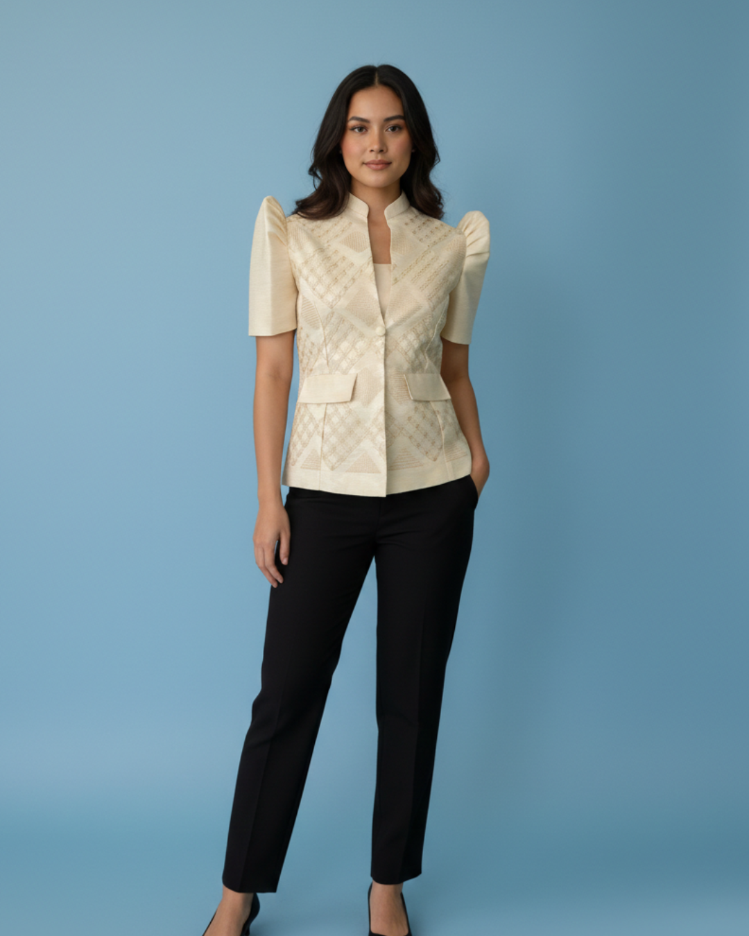 Jusilyn Filipiniana Suit Aria