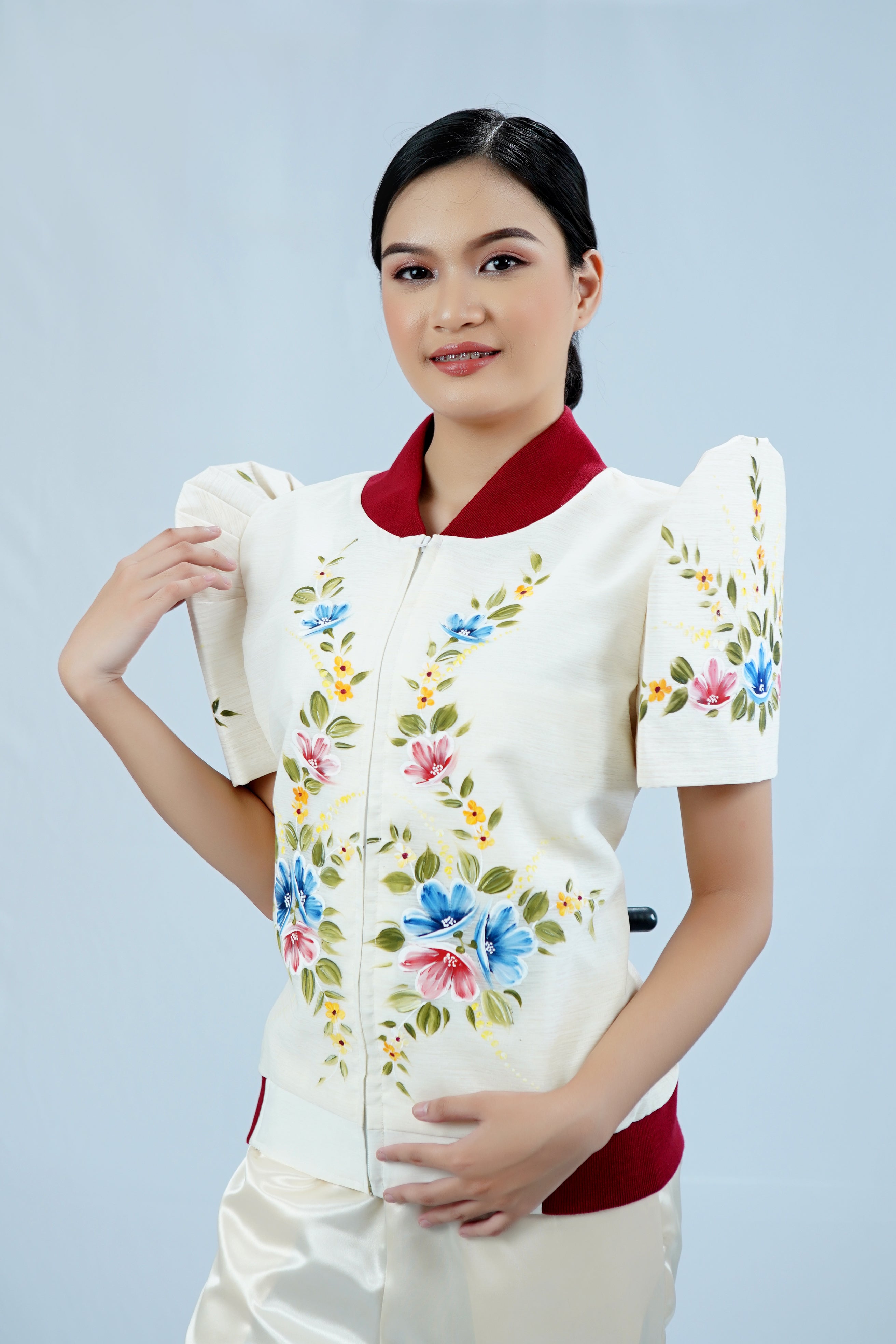 Ladies Jacket Paulina Piña Jusilyn Hand Paint