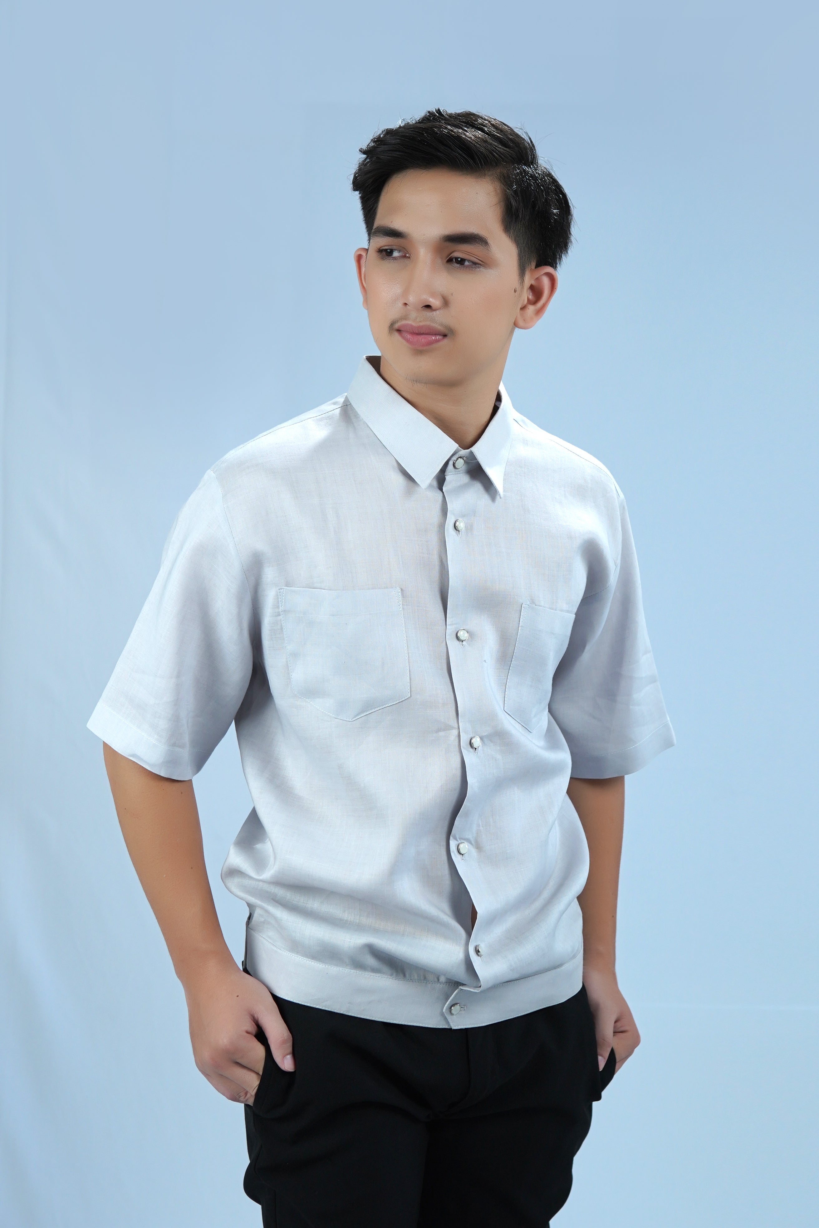 Office Barong Shirt Jack Paulo Linen
