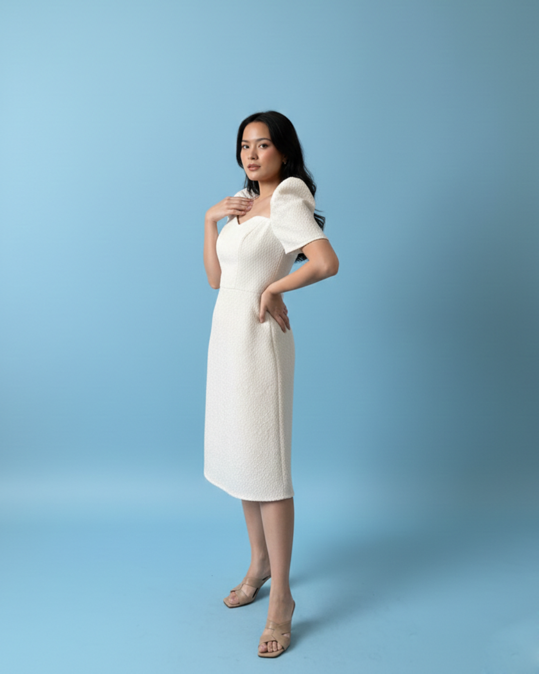 Lace Filipiniana Dress Luna