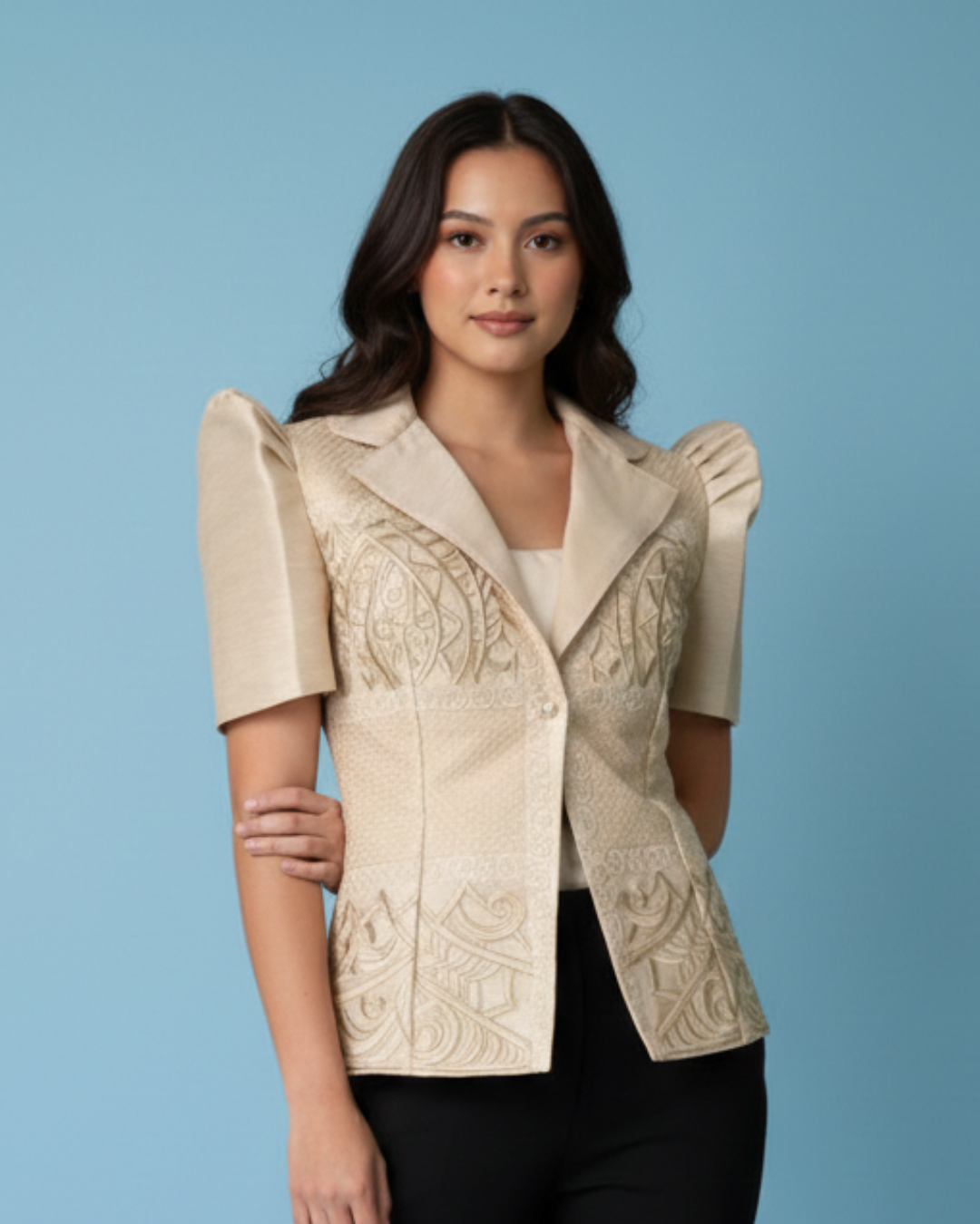 Jusilyn Filipiniana Suit Isla