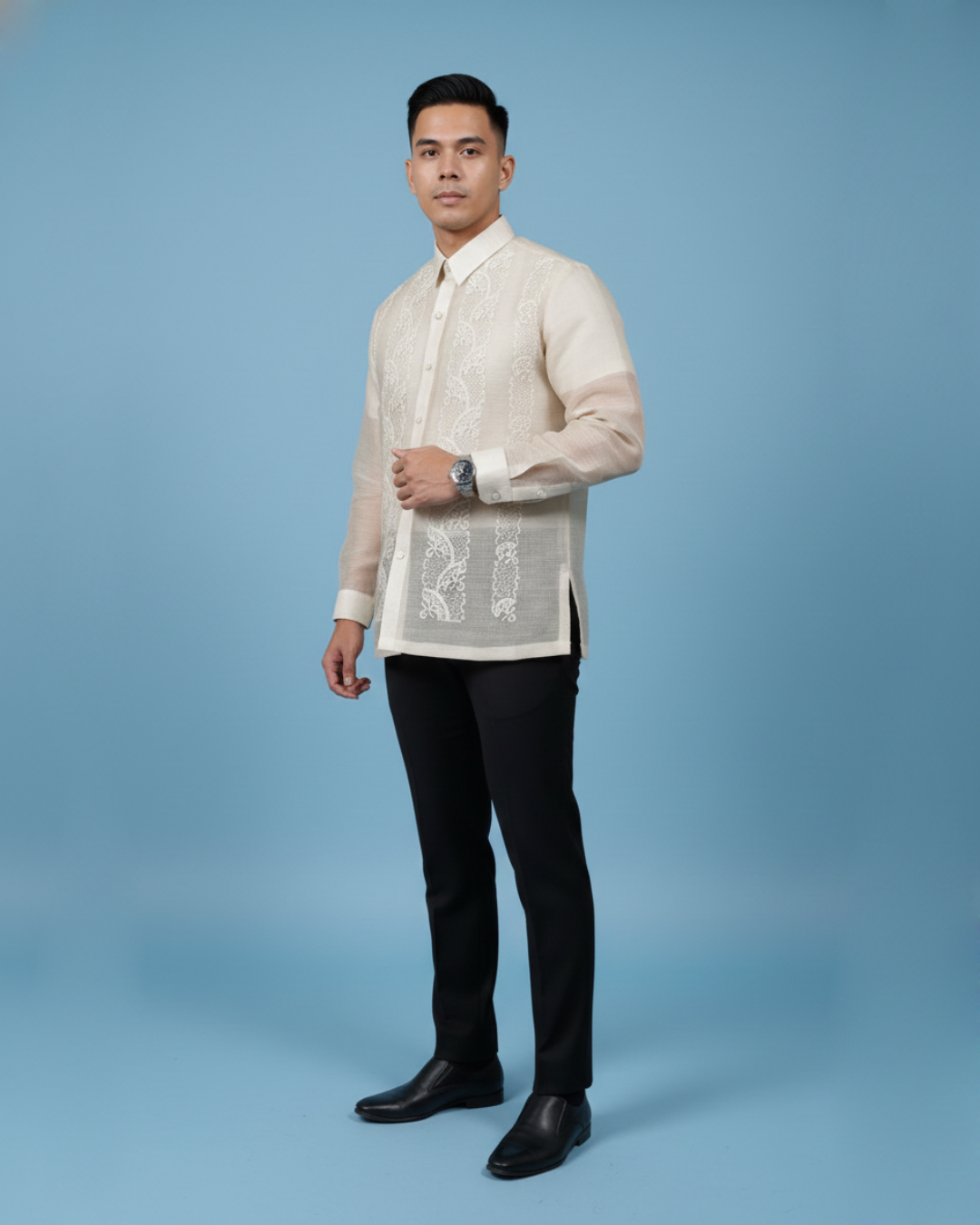 Piña Silk Barong Tagalog Noah