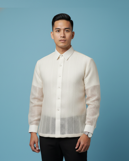 Piña Silk Calado Barong Tagalog James
