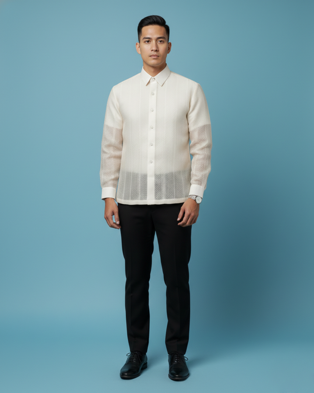 Piña Silk Calado Barong Tagalog James
