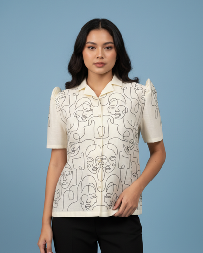 Jusilyn Filipiniana Blouse Kaia