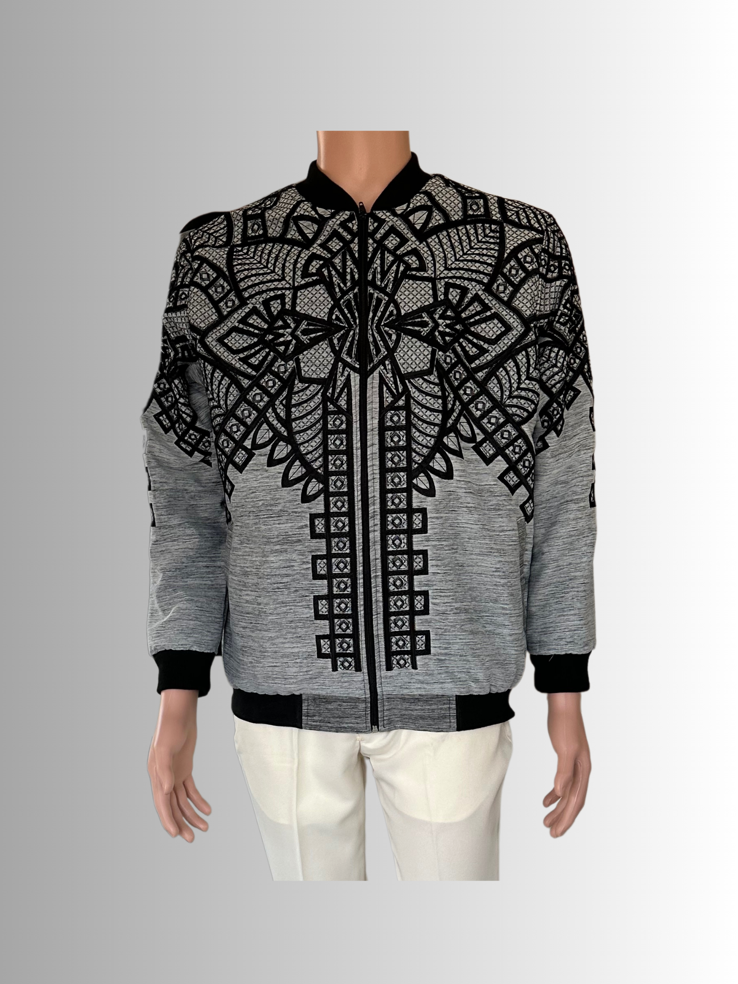 Jacket Barong James Piña Gray Jusilyn