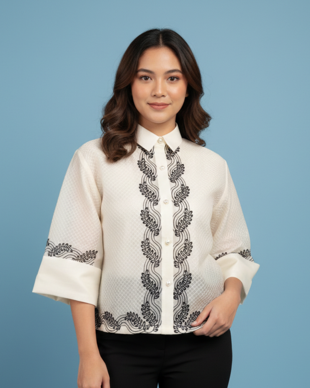 Jusilyn Filipiniana Blouse Mira