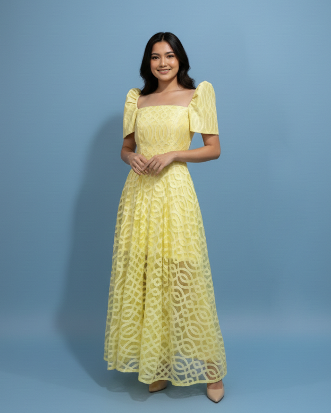 Lace Filipiniana Dress Indie