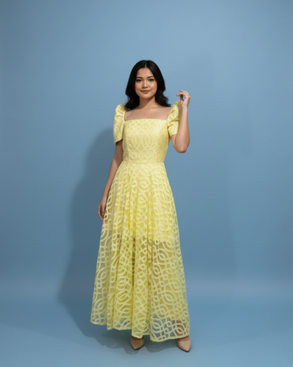 Lace Filipiniana Dress Indie