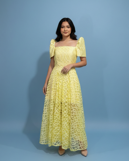Lace Filipiniana Dress Indie