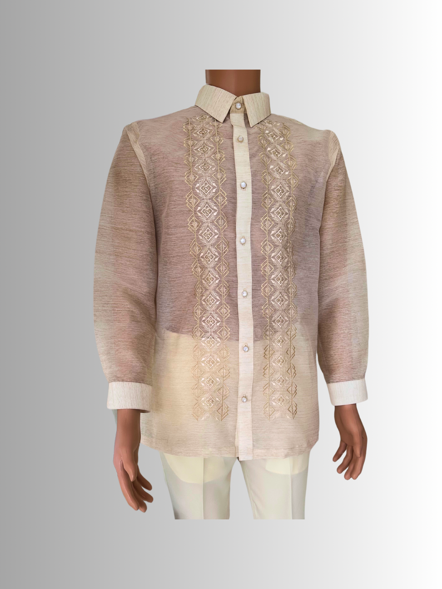 Barong Calah Piña Jusilyn Sports Collar