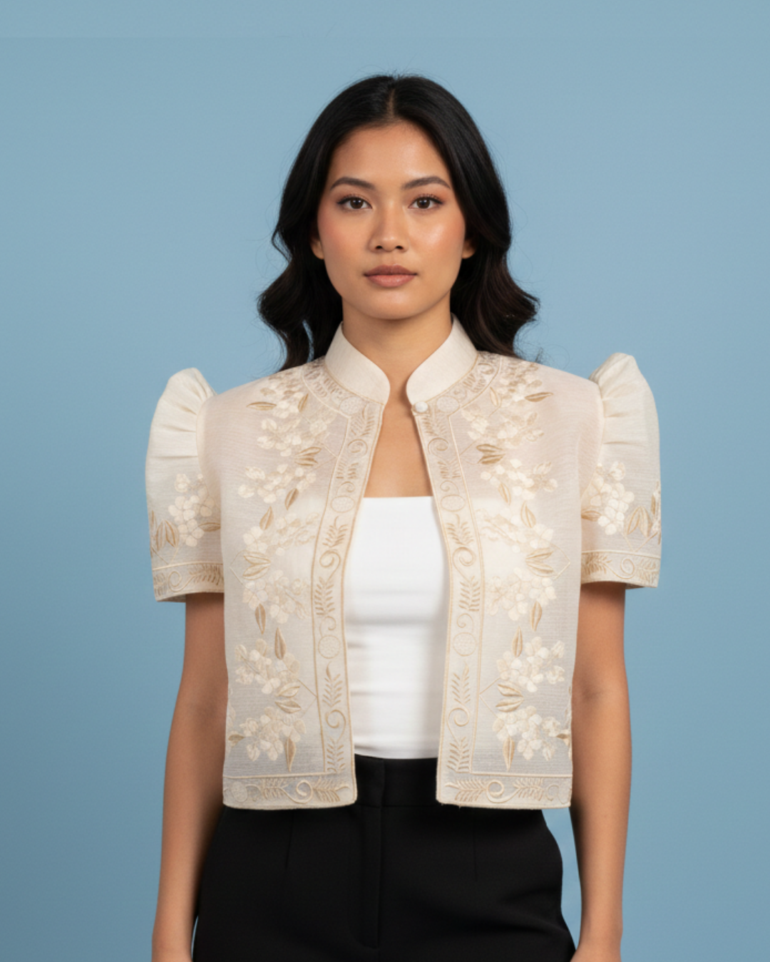 Jusilyn Filipiniana Bolero Blythe