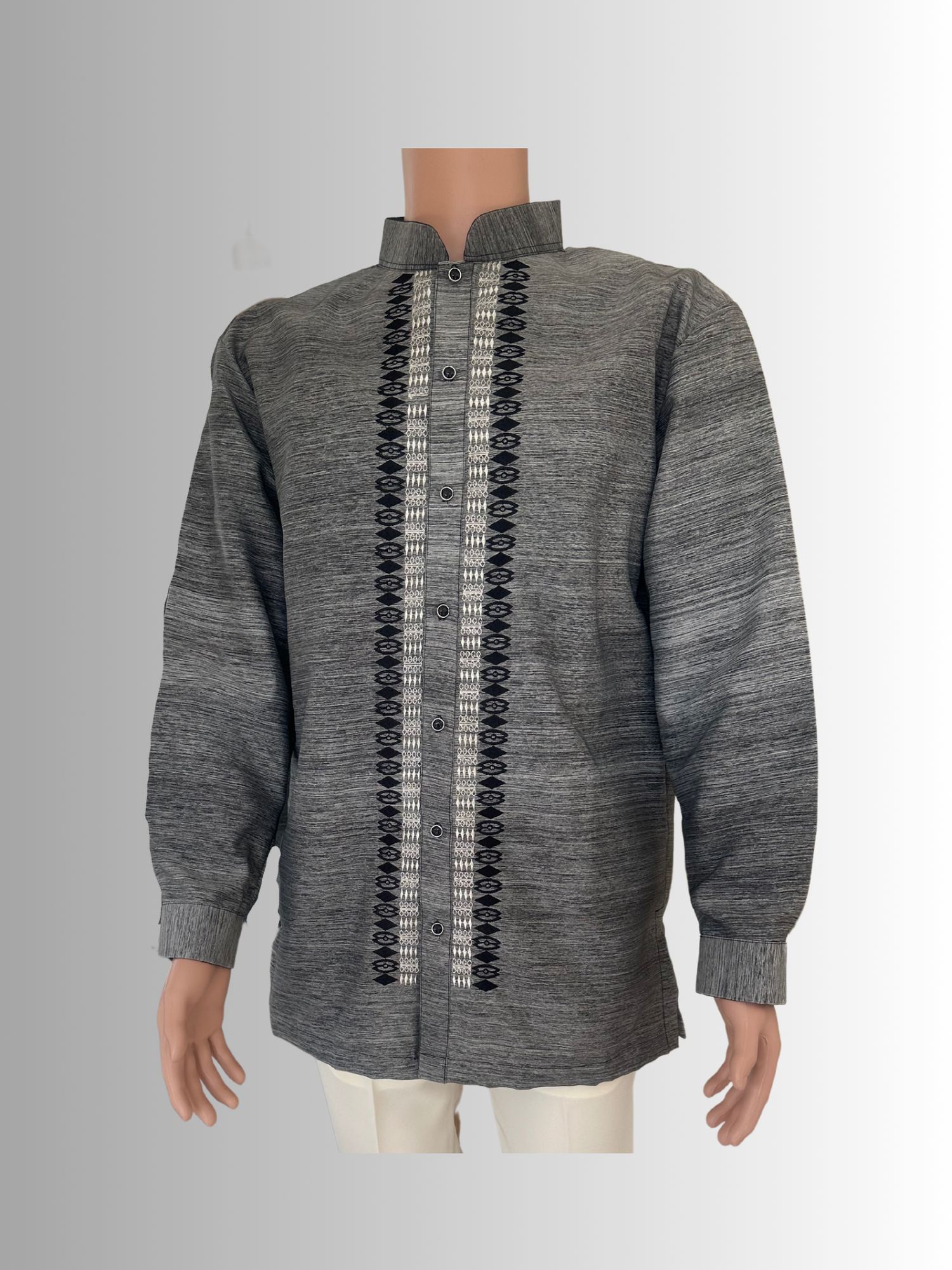 Barong Julius Piña Black Jusilyn