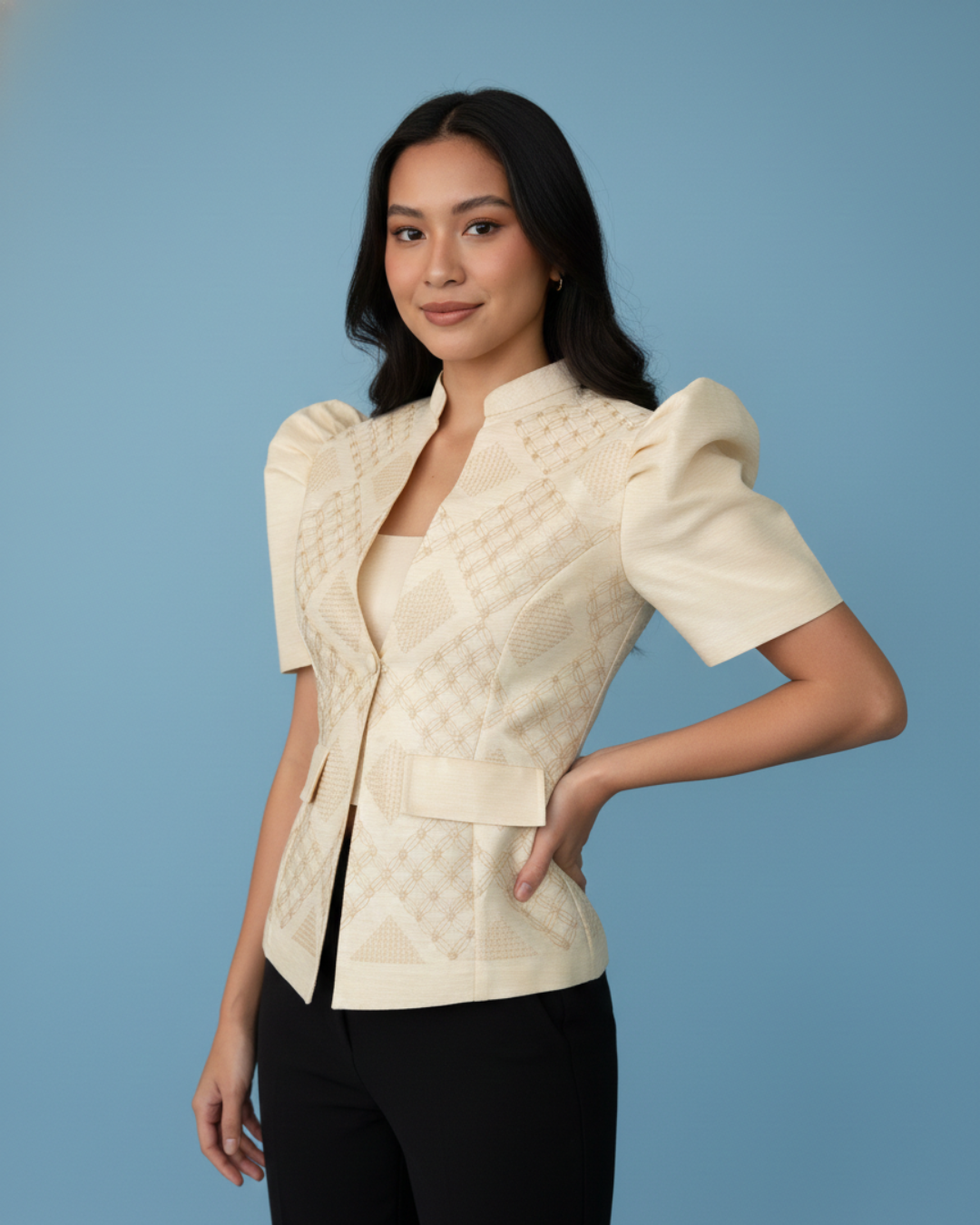 Jusilyn Filipiniana Suit Aria