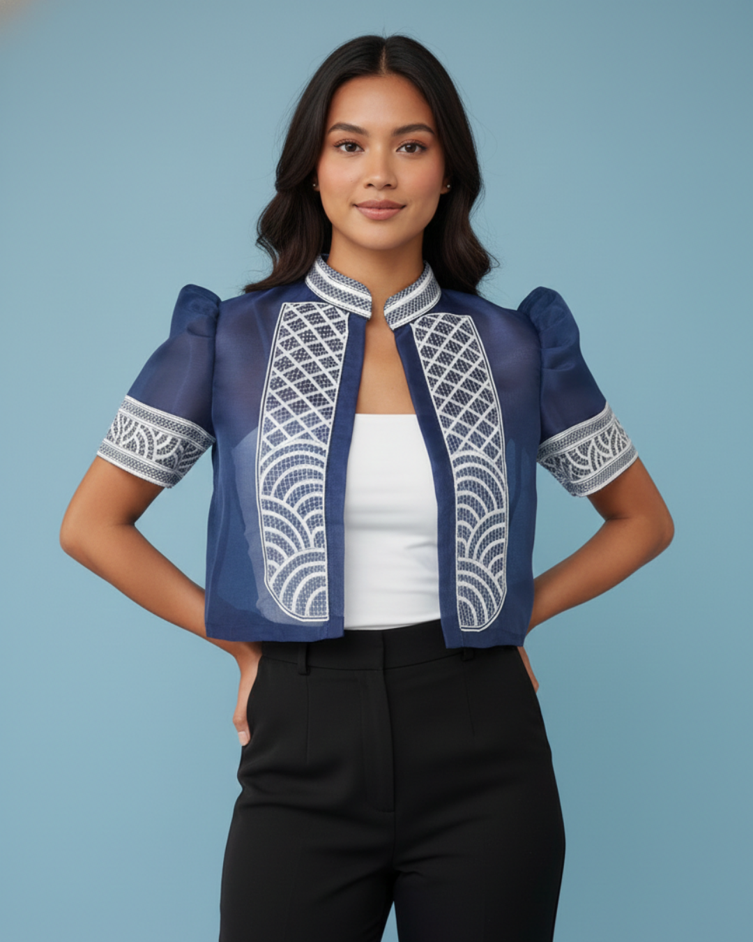 Organza Filipiniana Bolero Blair