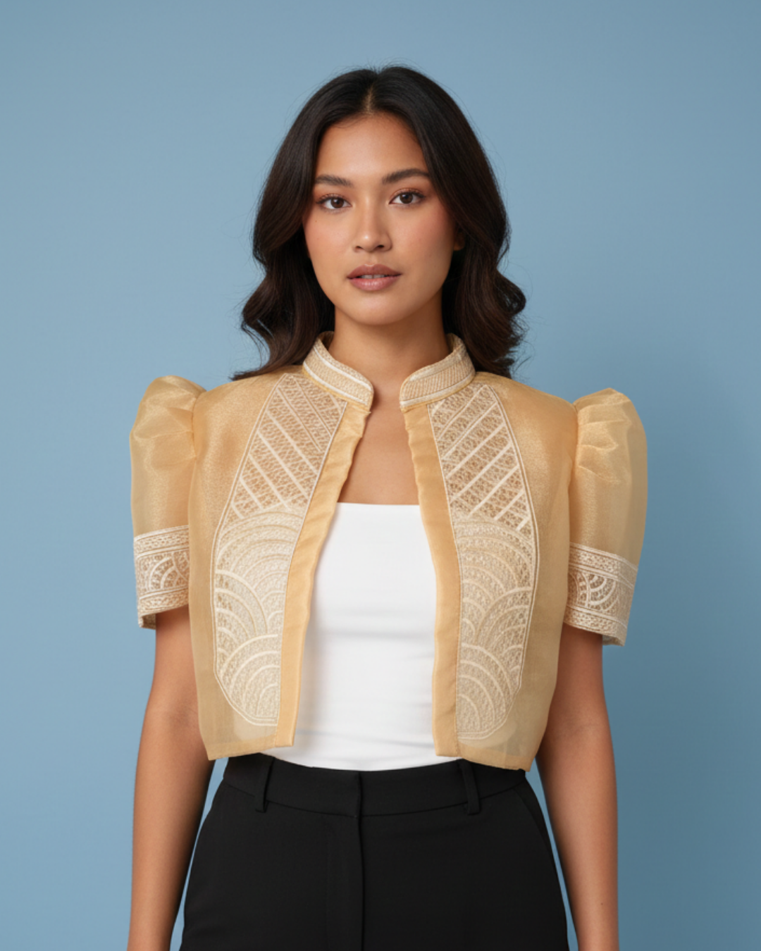 Organza Filipiniana Bolero Lane