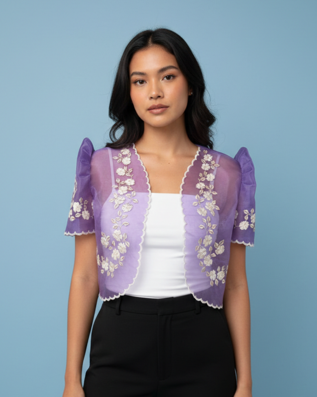 Organza Filipiniana Bolero Mila