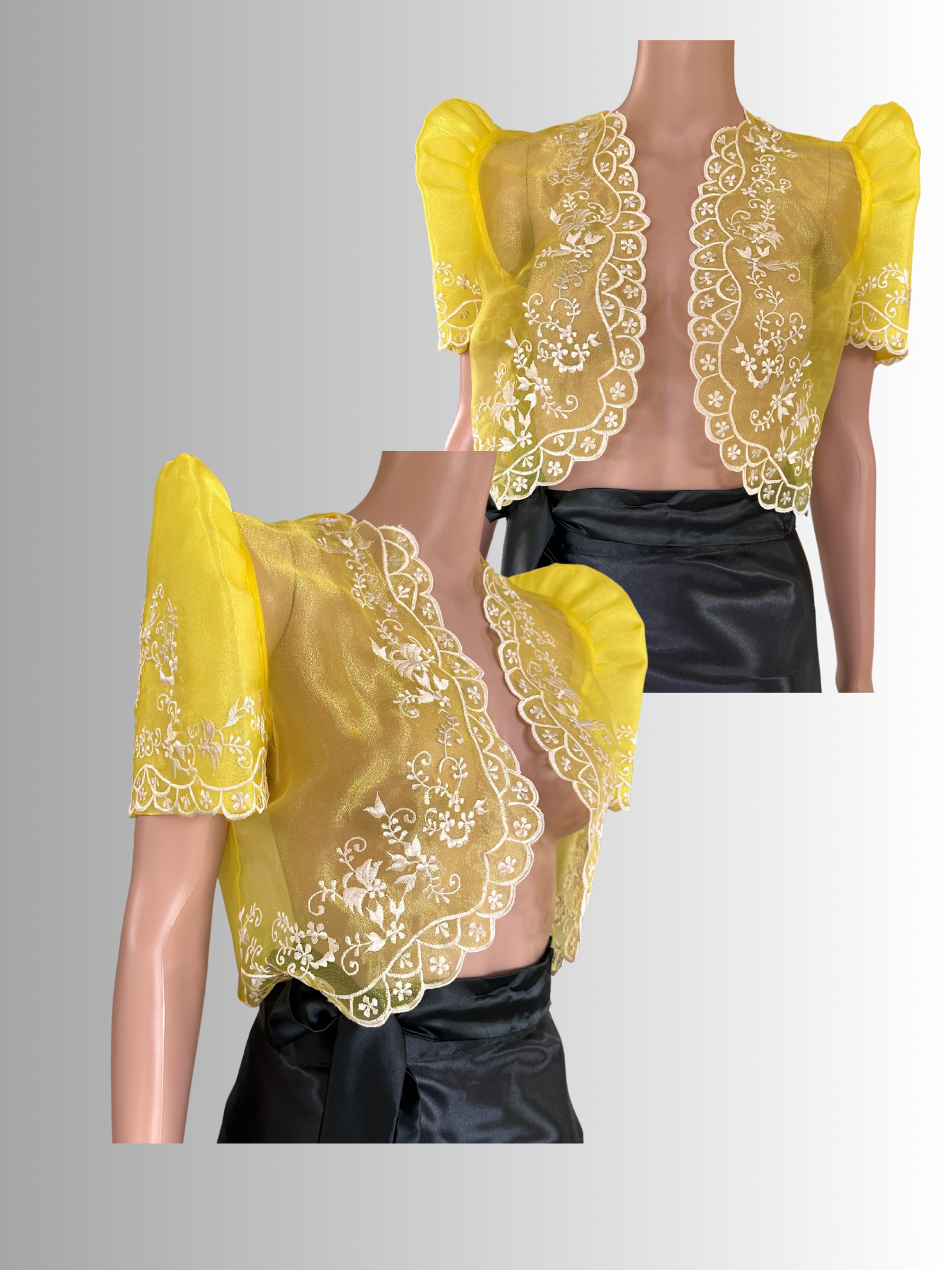 Mestiza Crop Top Organza Melinda