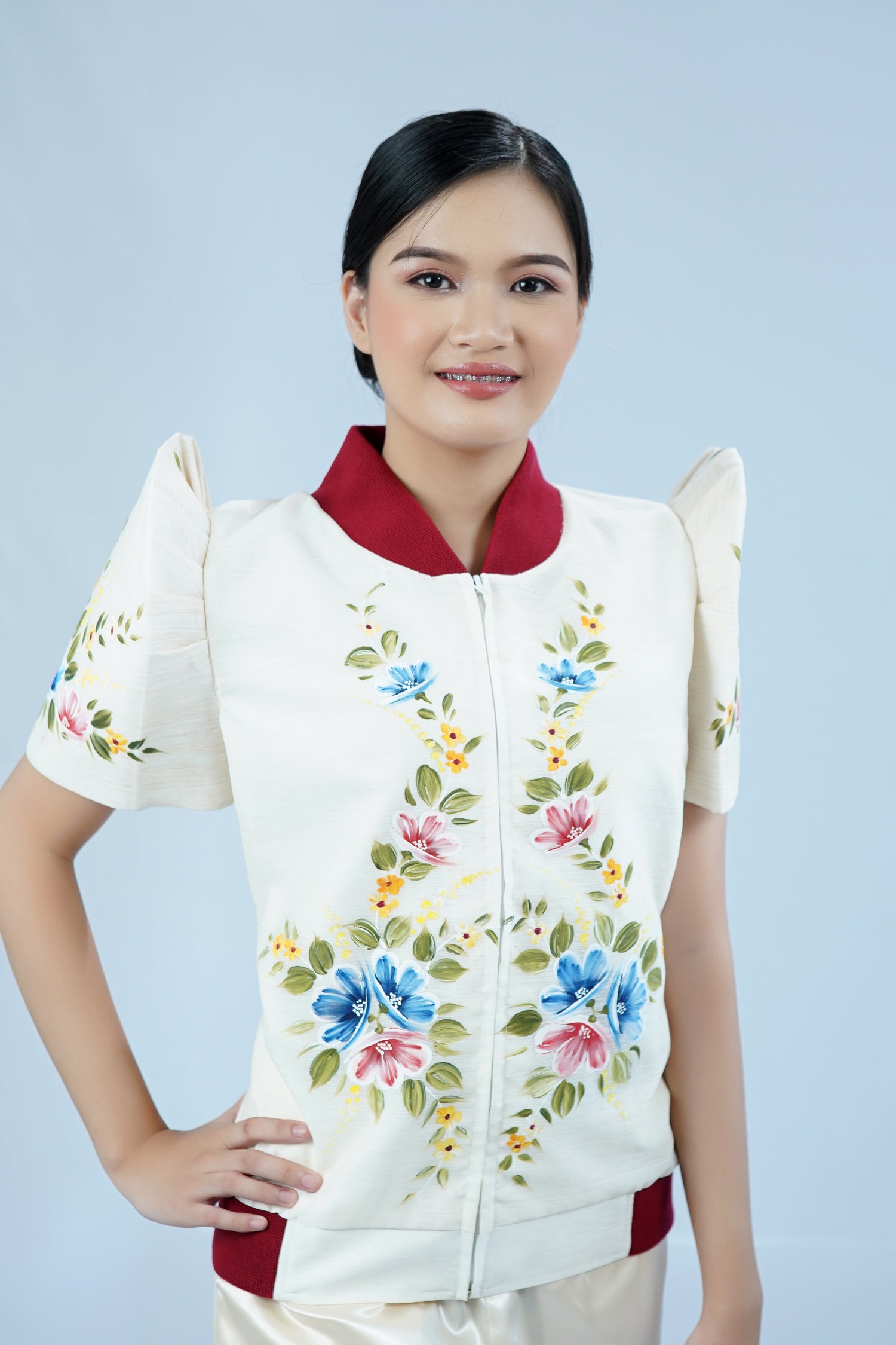 Ladies Jacket Paulina Piña Jusilyn Hand Paint