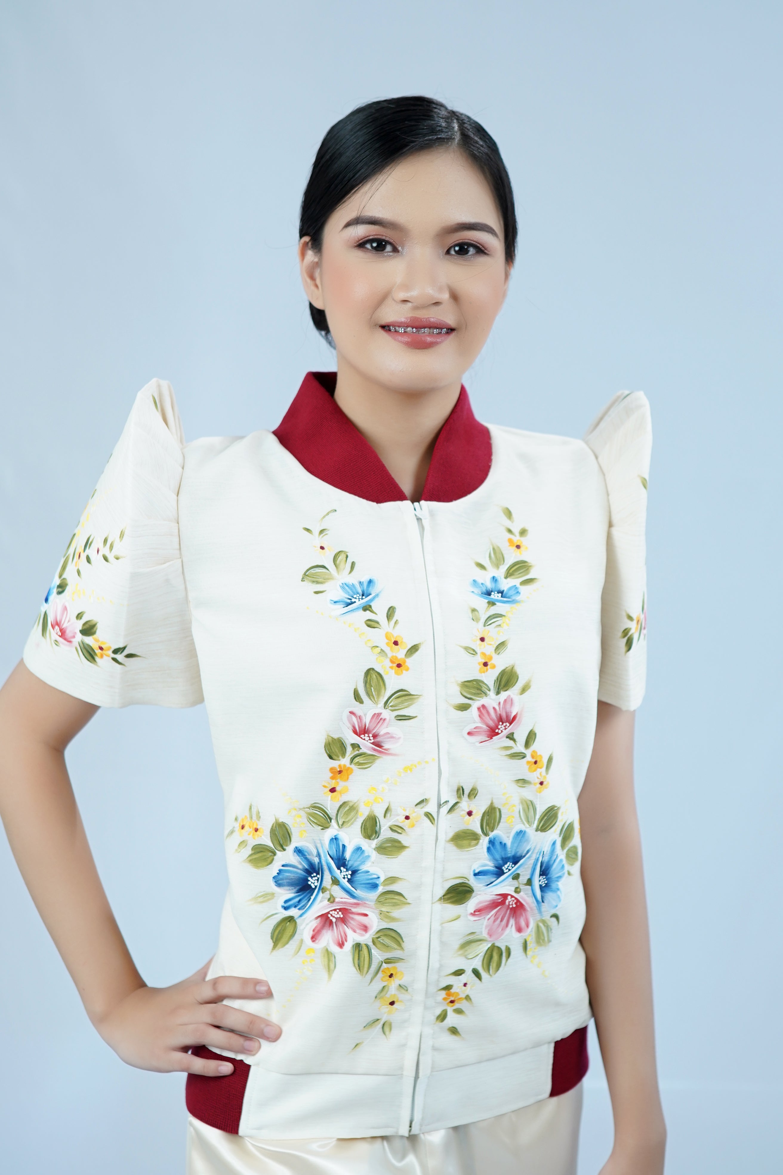 Ladies Jacket Paulina Piña Jusilyn Hand Paint