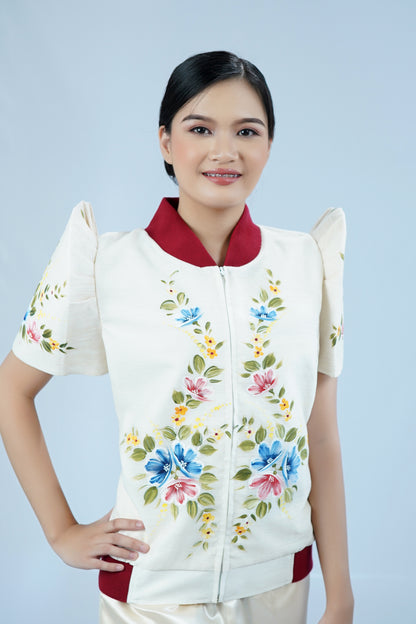 Ladies Jacket Paulina Piña Jusilyn Hand Paint