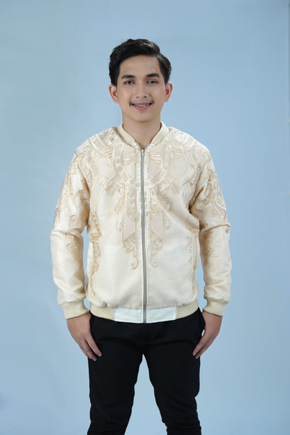 Jacket Barong Ben Full Callado Piña Cocoon