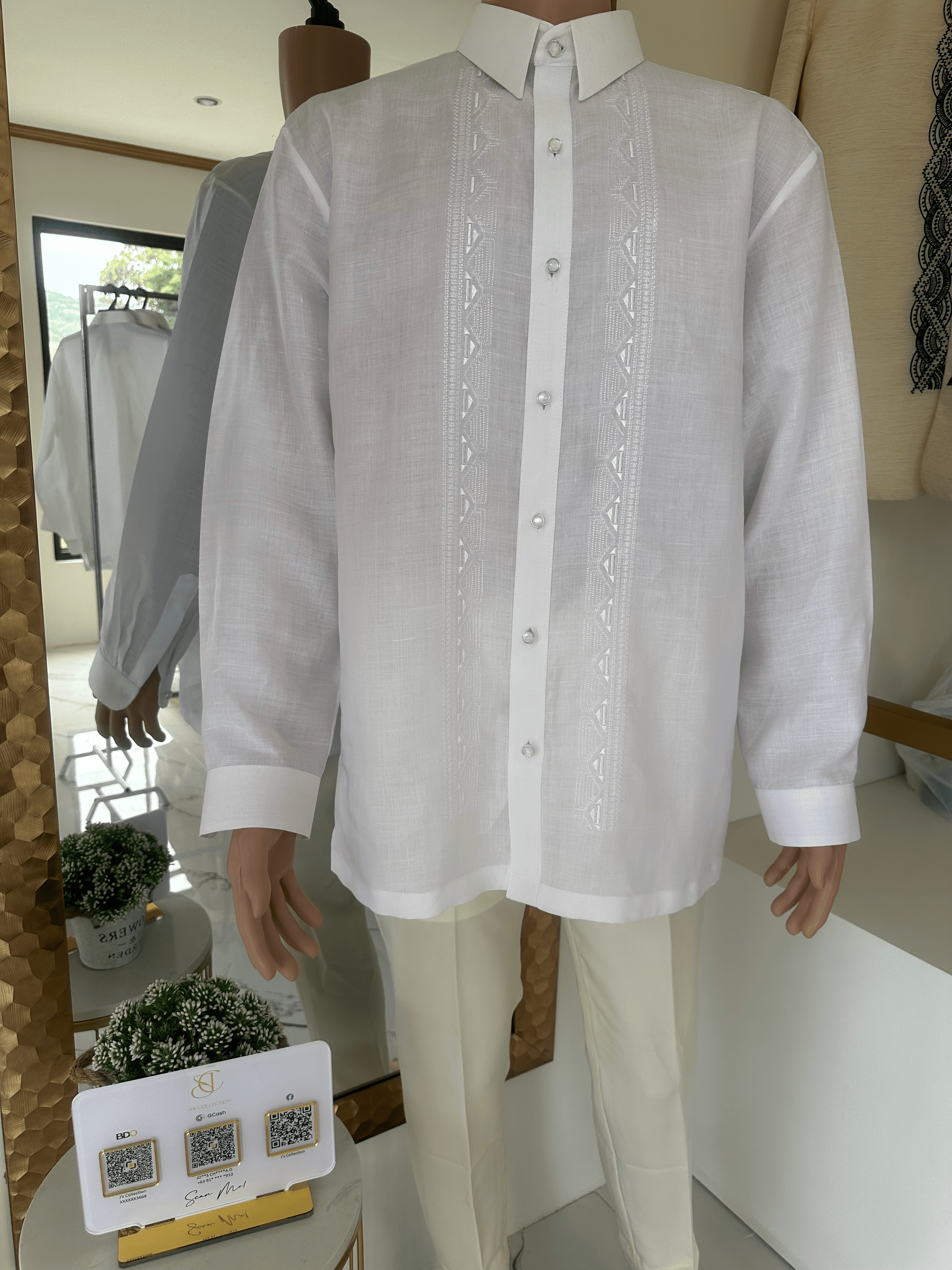 Office Barong Adolfo Linen